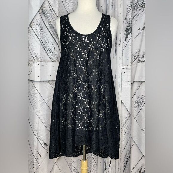 Profile by Gottex Black Lace Swim Coverup M - Picture 1 of 4